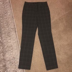 Zara Plaid Ankle Trousers